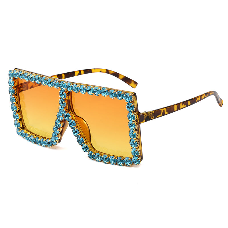 Turquoise Flare Sunnies