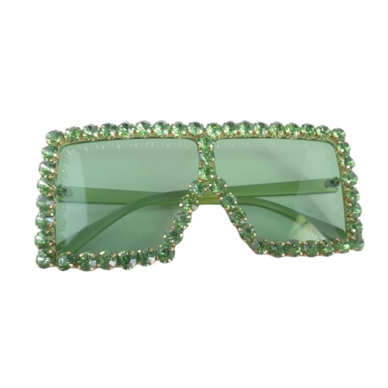 Emerald Mist Bling Sunnies
