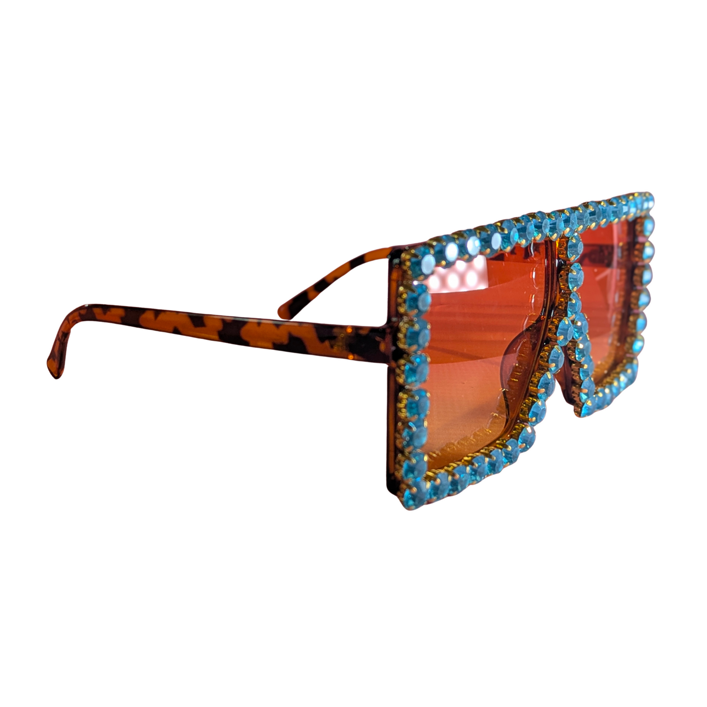 Turquoise Flare Sunnies